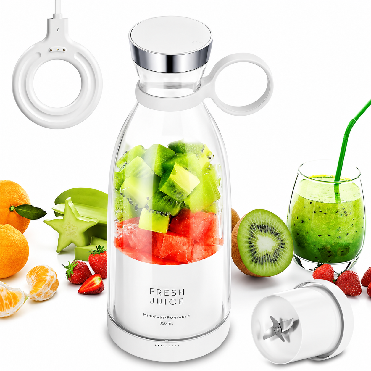 Mini portable blender
