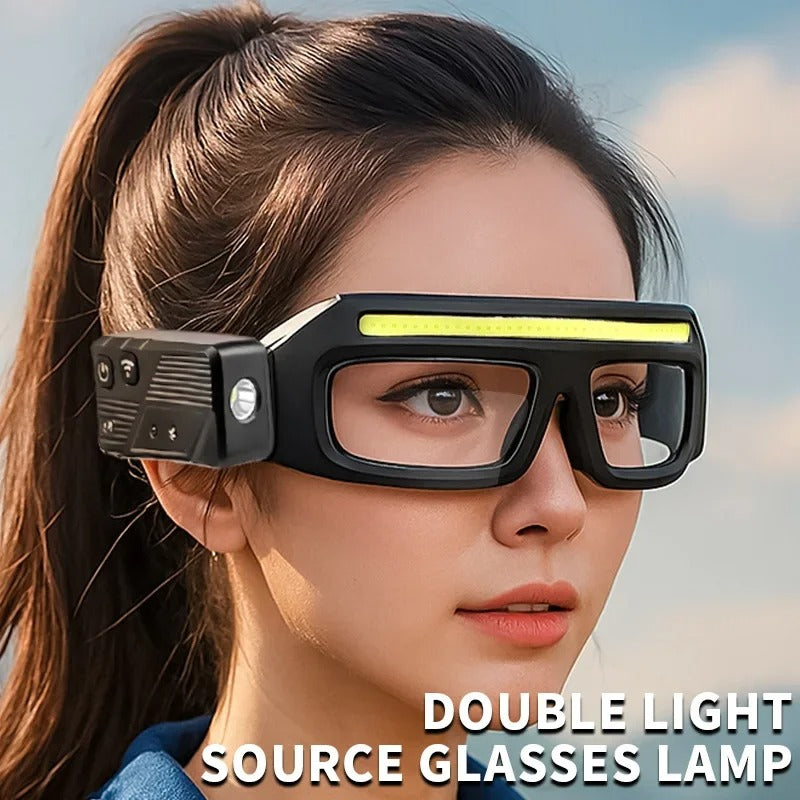 Rechargeable LED Glasses Headlight