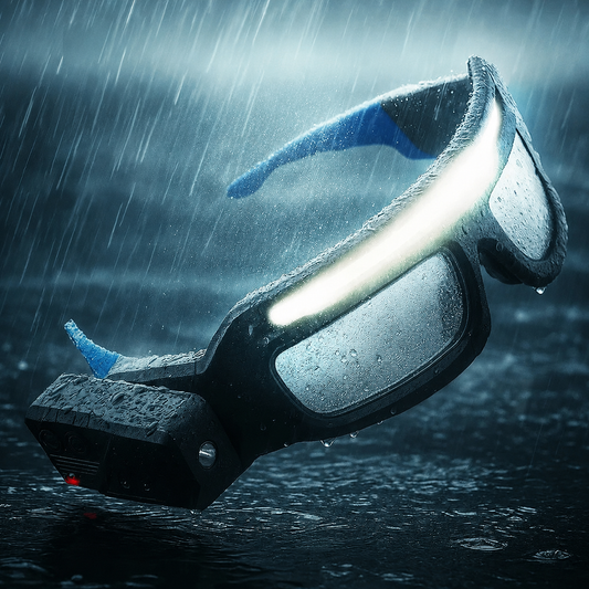 Rechargeable LED Glasses Headlight