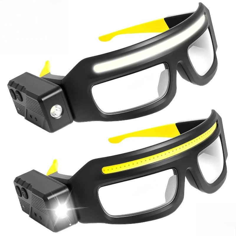 Rechargeable LED Glasses Headlight