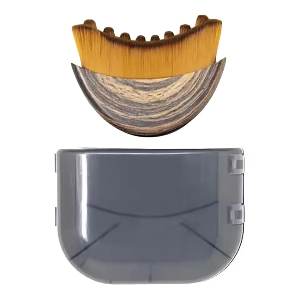 Ergonomic Contour Facial Brush
