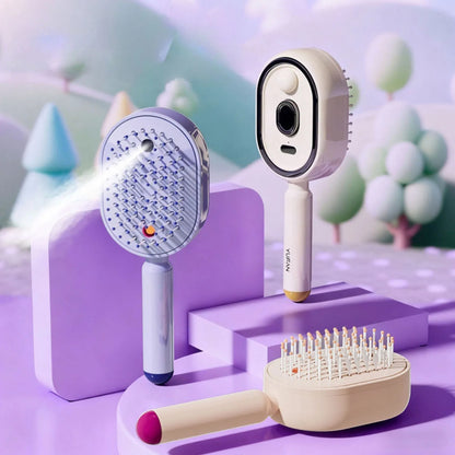 Electric Steam Brush with Water Spray