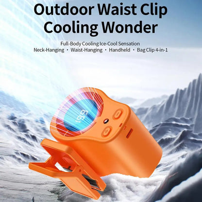 Waist Mounted High-speed Car Clip Fan