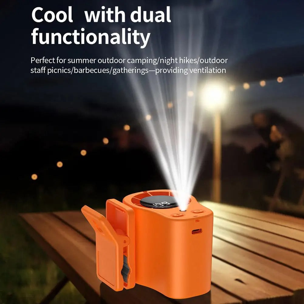 Waist Mounted High-speed Car Clip Fan