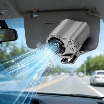 Waist Mounted High-speed Car Clip Fan