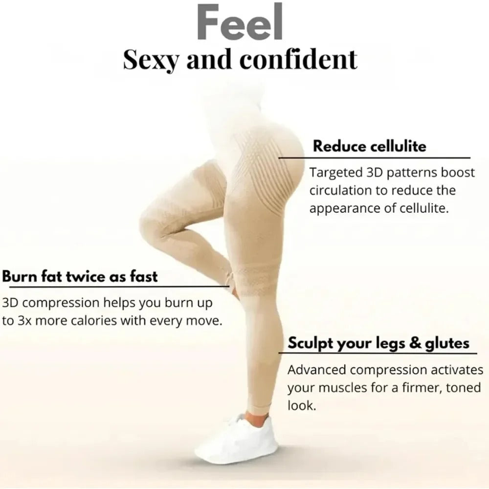Women's Cellulite 3D Leggings