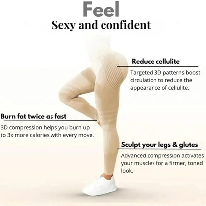 Women's Cellulite 3D Leggings