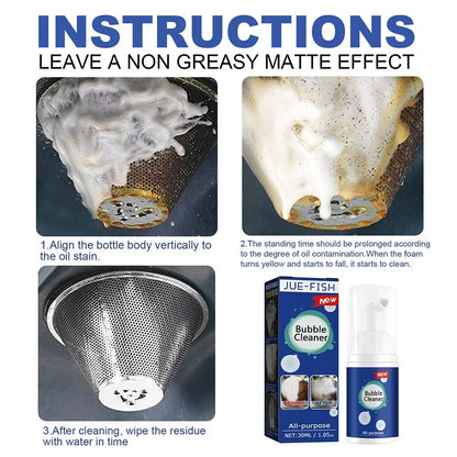 Foaming Heavy Oil Stain Cleaner Kitchen