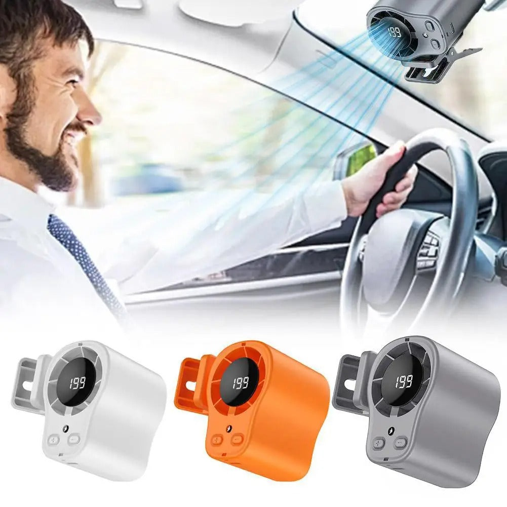 Waist Mounted High-speed Car Clip Fan