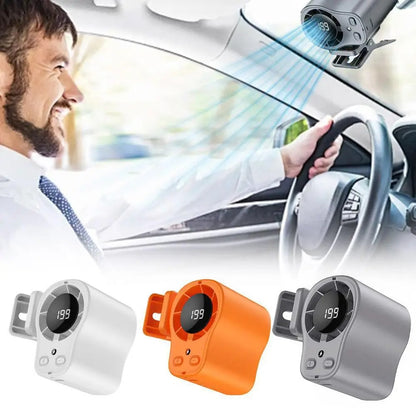 Waist Mounted High-speed Car Clip Fan