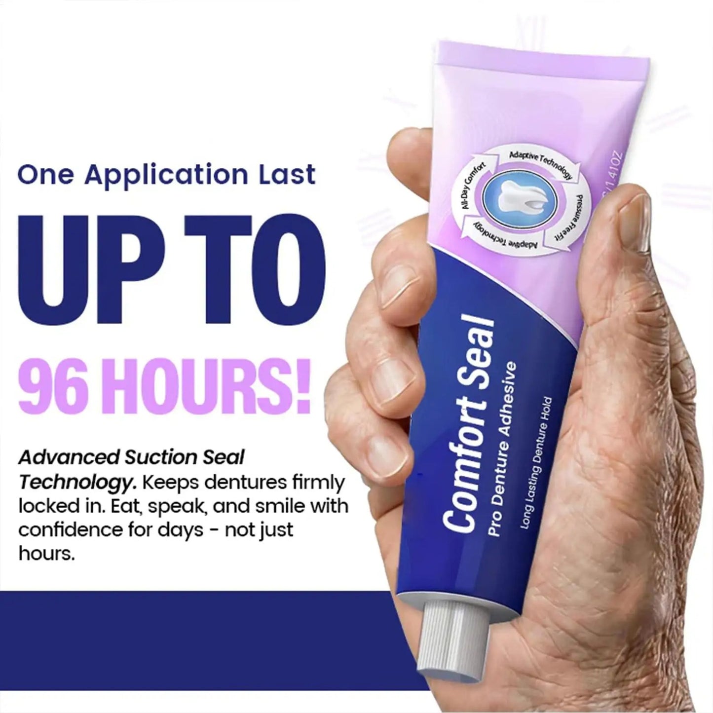 🔥 Cuppy®  Denture Adhesive🦷💜FDA Certified