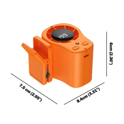 Waist Mounted High-speed Car Clip Fan