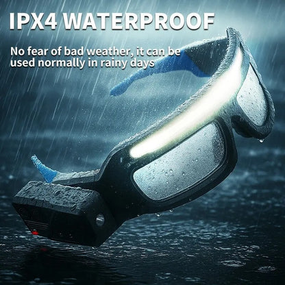 Rechargeable LED Glasses Headlight