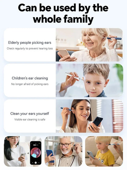 Cuppy™ Visual Ear Wax Cleaner Camera