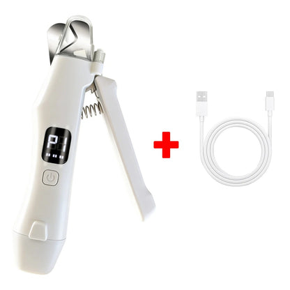 2 IN 1 Electric Pet Nail Trimmer with LED Lights