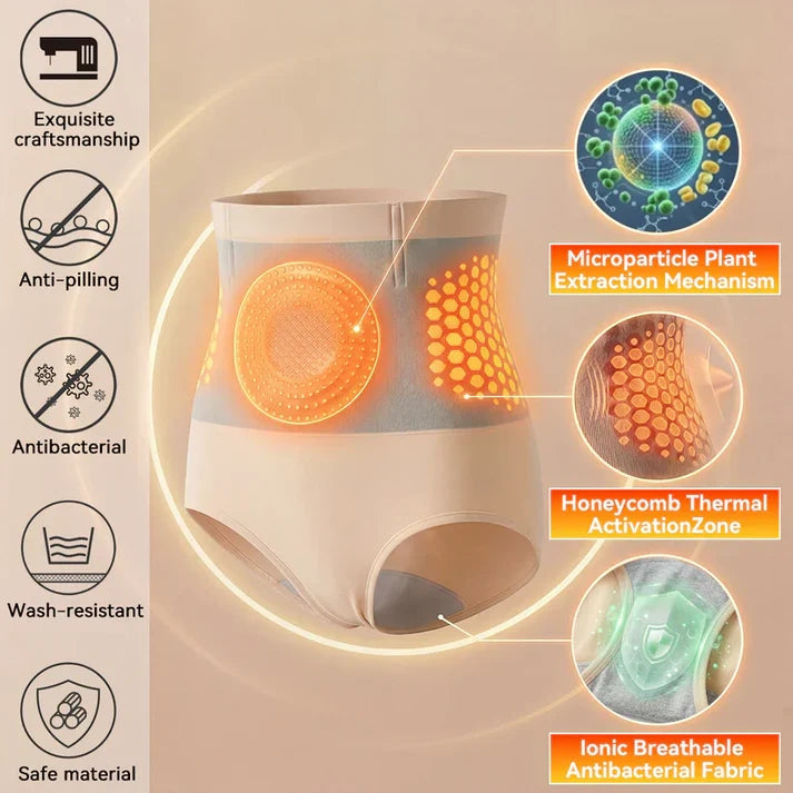 4-in-1 Shaping and Fat-Burning Microfiber Shorts
